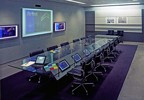 High-Tech Conference Room