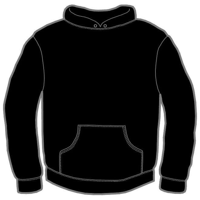 Hoodie Vector Template