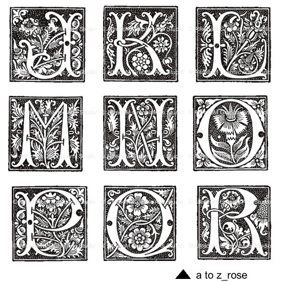Illuminated Letters Clip Art Illuminated Letters Clip Art