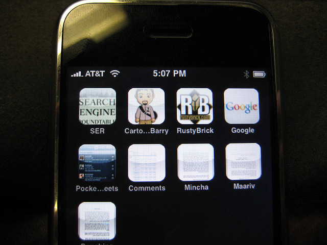 iPhone Bookmark Icon
