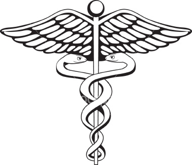 Medical Caduceus Vector