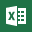Microsoft Excel 2013 Icon Microsoft Excel 2013 Icon
