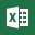 Microsoft Excel 2013 Icon