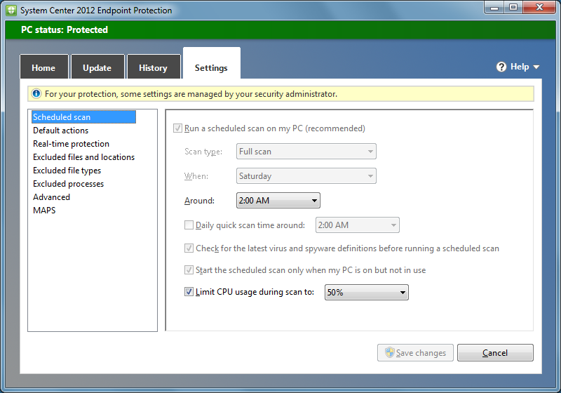 Microsoft System Center Endpoint Protection Microsoft System Center Endpoint Protection