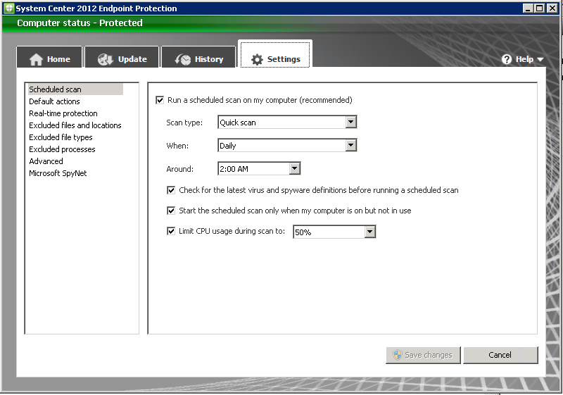 Microsoft System Center Endpoint Protection Microsoft System Center Endpoint Protection