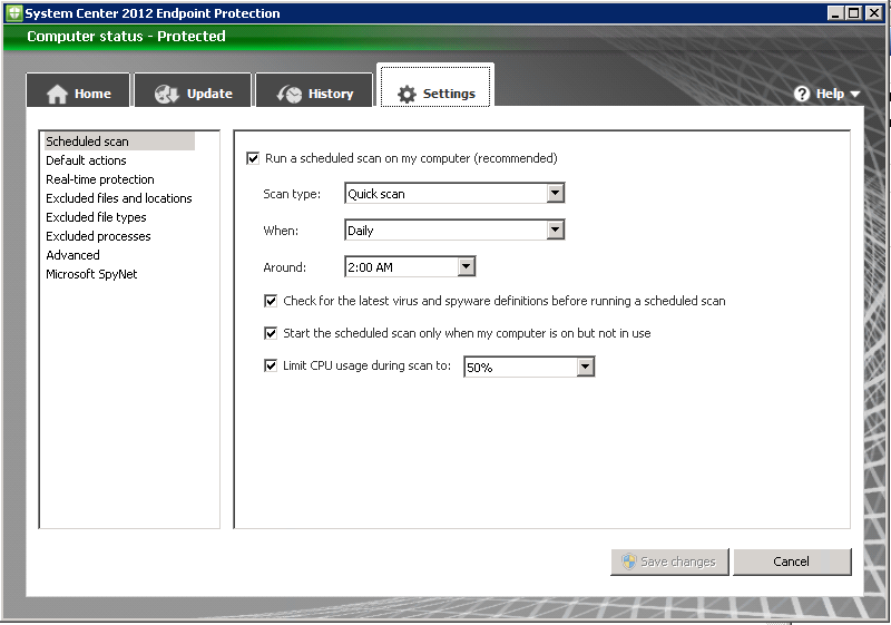 Microsoft System Center Endpoint Protection