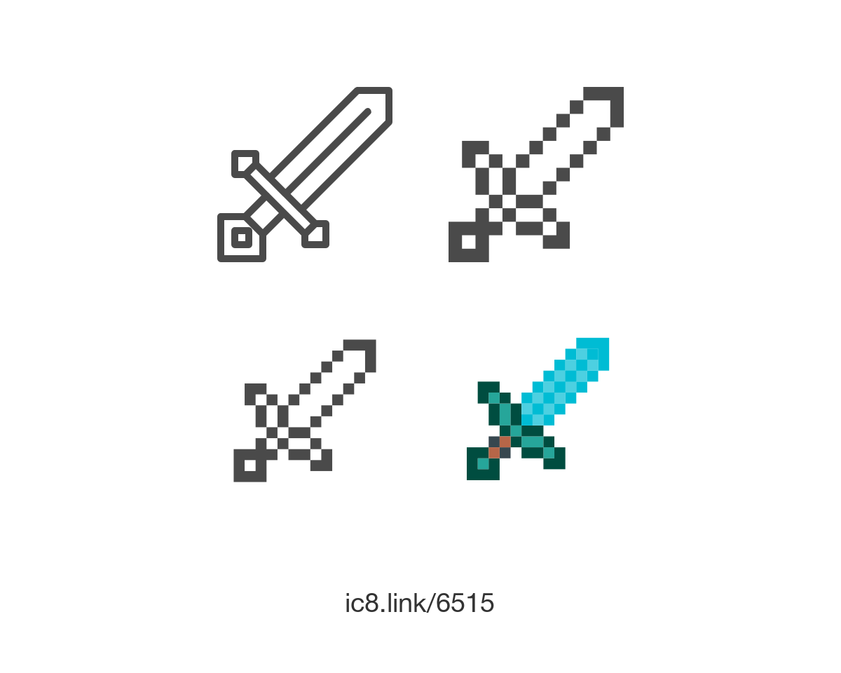 Minecraft Sword Icon