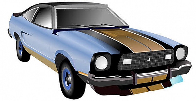 Muscle Car Vector