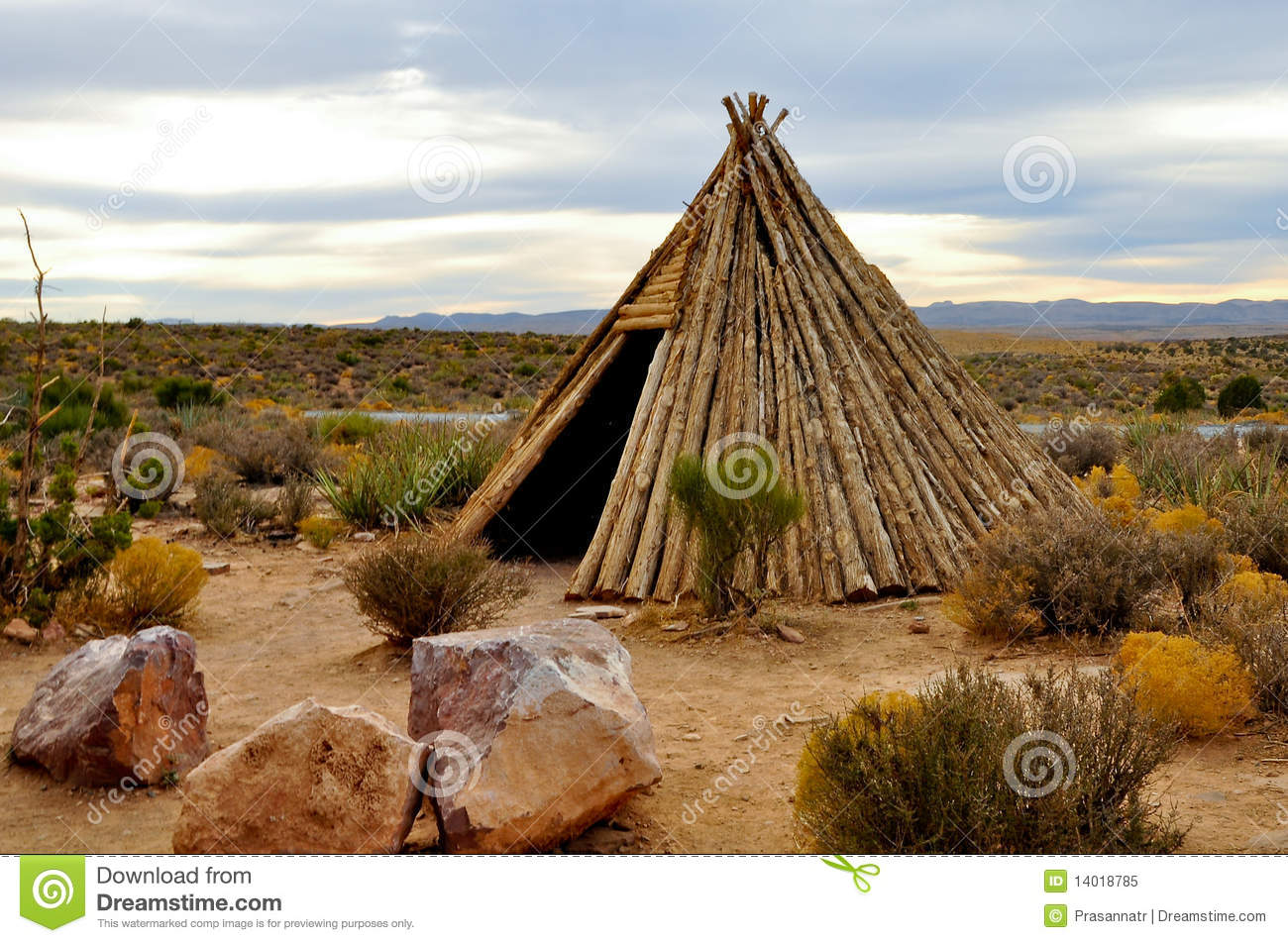 Native Bamboo House