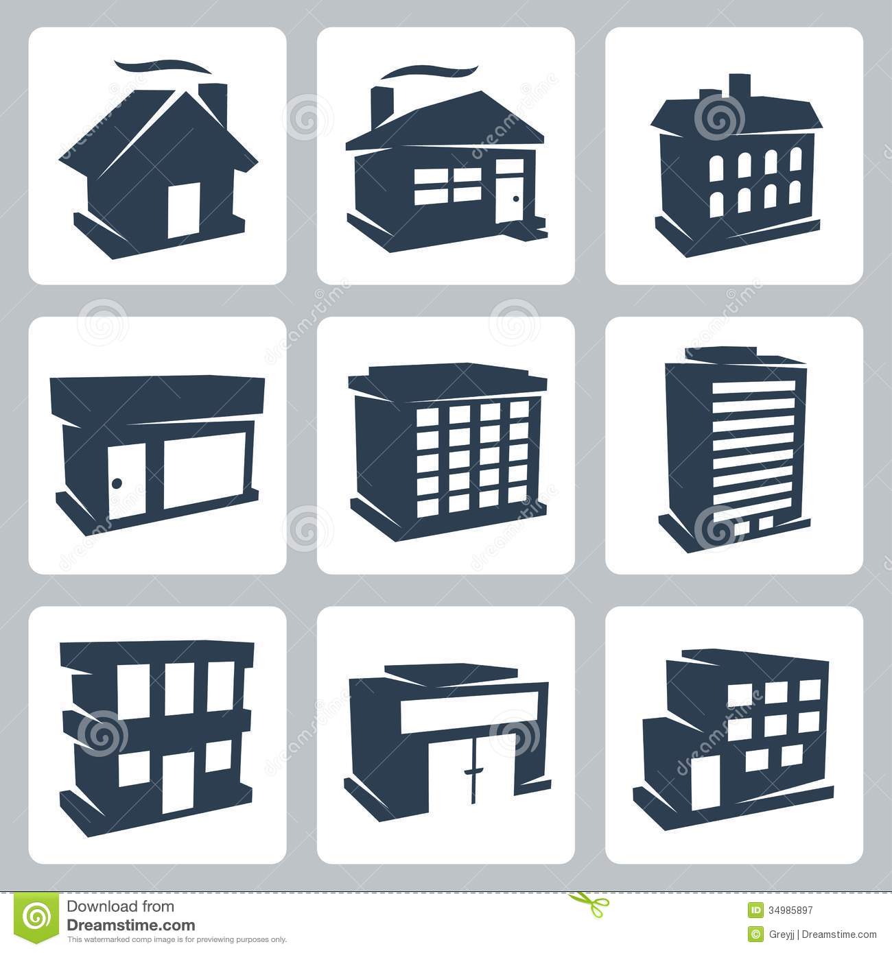 Office Building Icon Vector