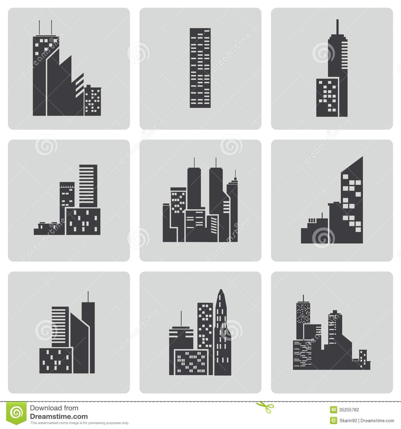 Office Building Icon Vector