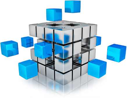 9 Business Intelligence Cube Icon Images