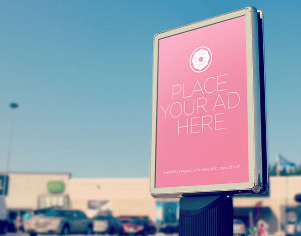 Outdoor Billboard Mockup Psd Free Outdoor Billboard Mockup Psd Free