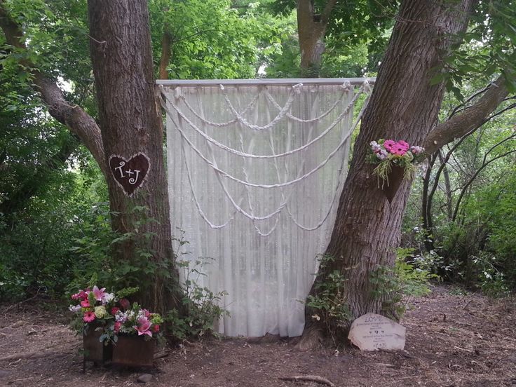 Outdoor Wedding Backdrop