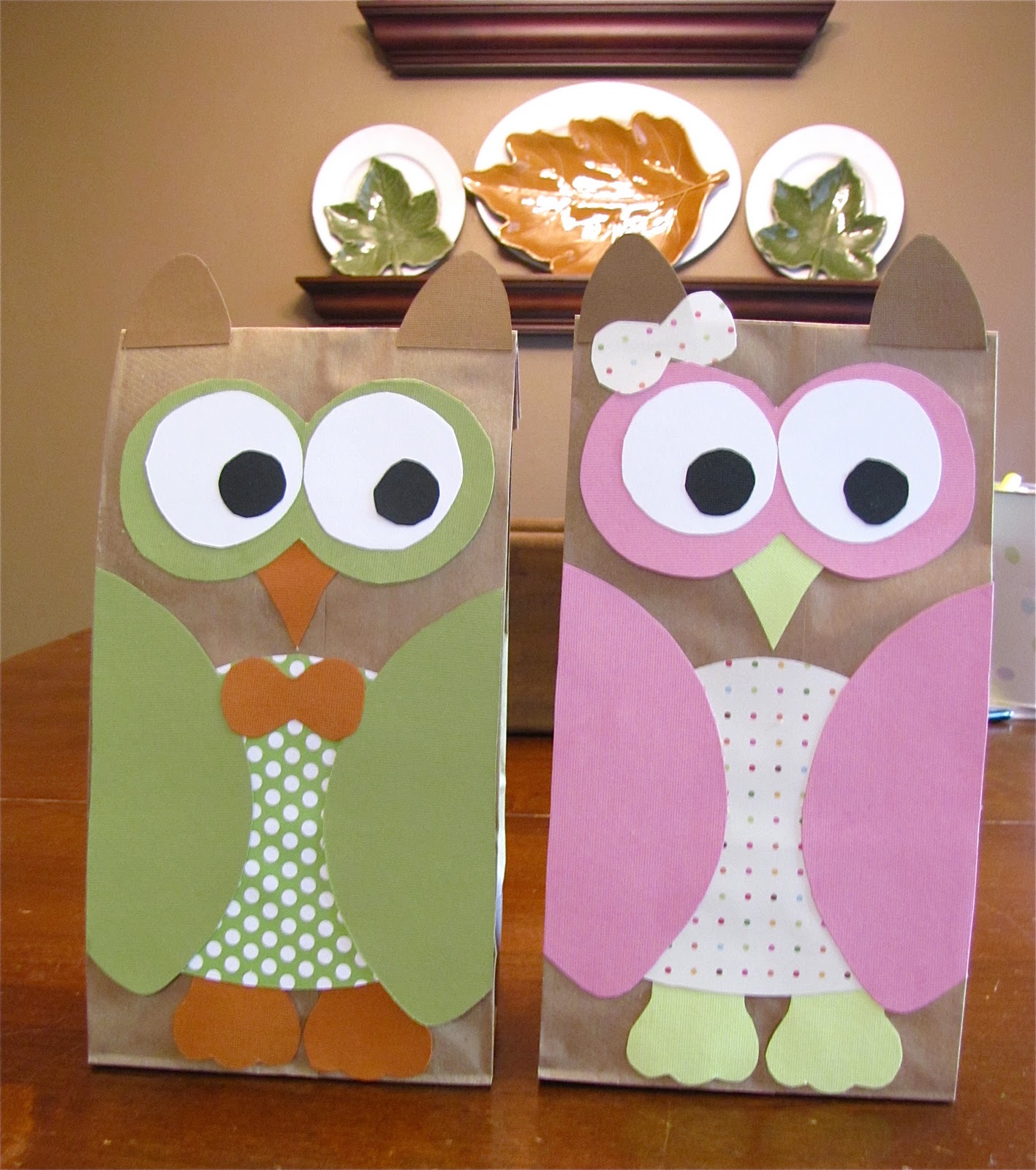 Paper Bag Owl Craft