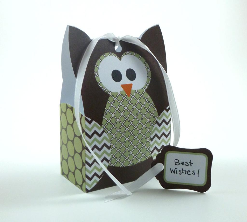 Paper Bag Owl Template