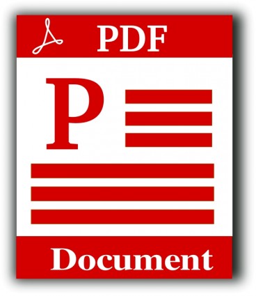 PDF Document Clip Art
