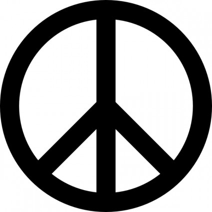 Peace Sign Clip Art Free