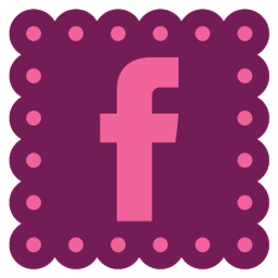 Pink Facebook Messenger Icon