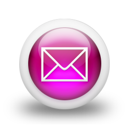 Pink Mail Icon