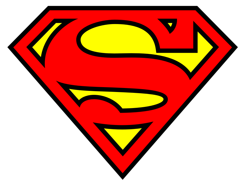 15 Superman Logo Template Images