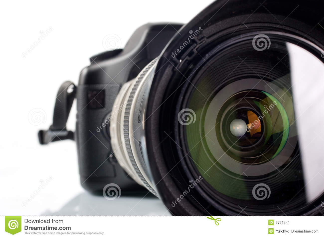Professional Digital Camera and Lens
