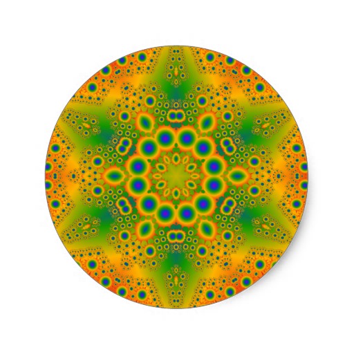 Psychedelic Radial Pattern