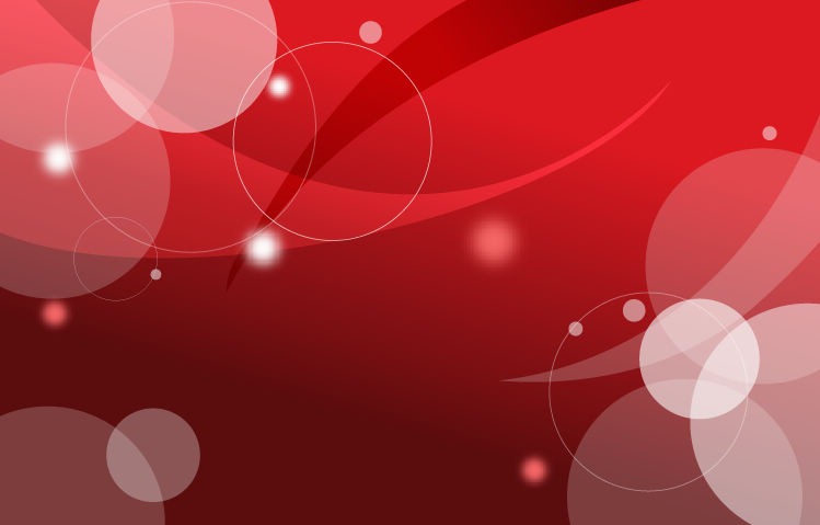 Red Abstract Vector Designs