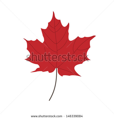 Red Maple Leaf Icon