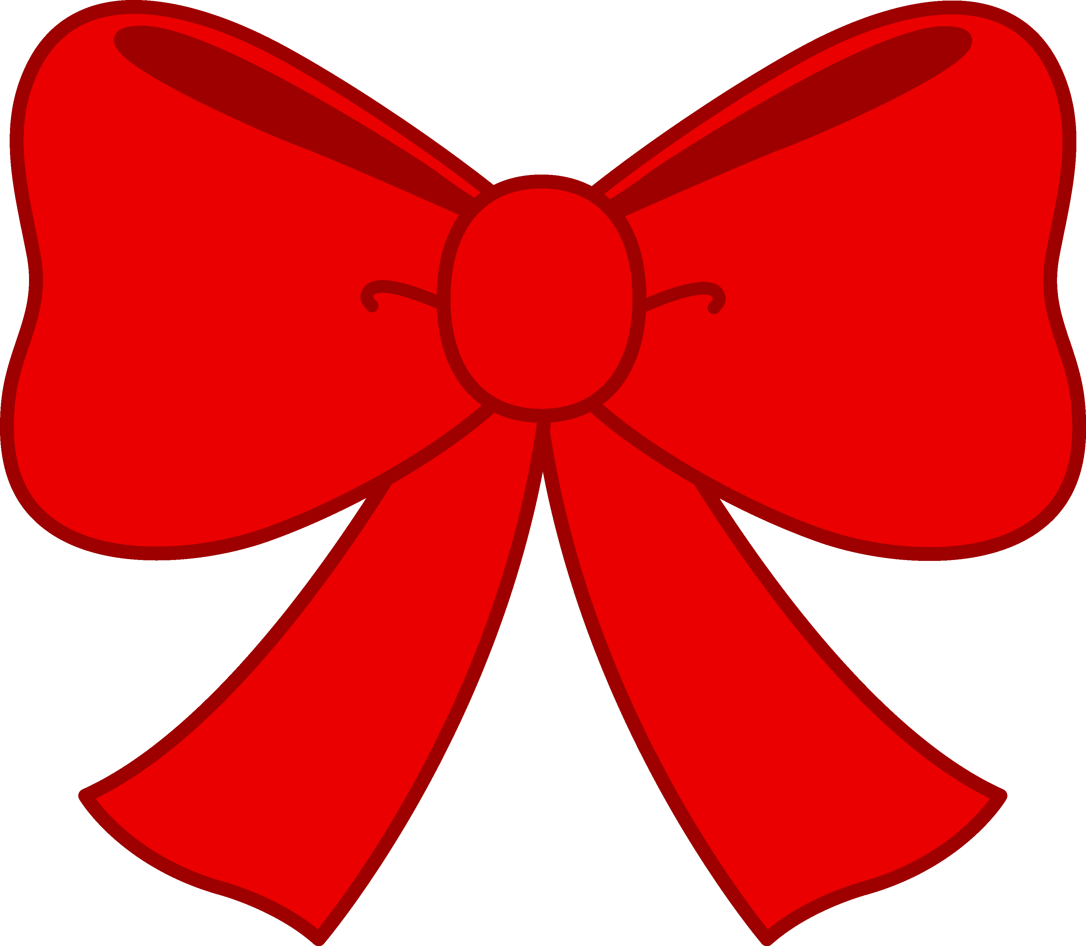 Red Ribbon Bow Clip Art