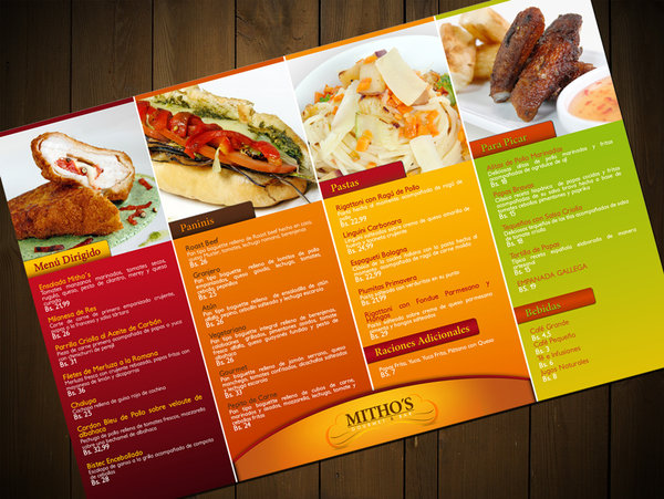 Restaurant Menu Design Ideas