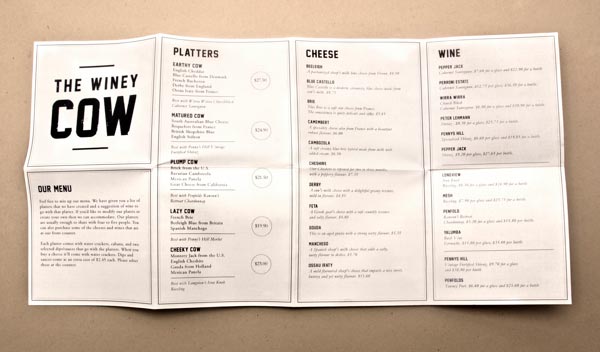 Restaurant Menu Design