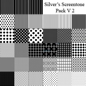 Screen Tones Photoshop Pattern