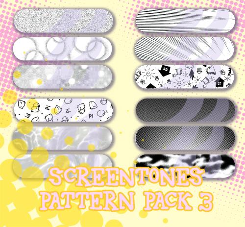 Screentone Patterns Photoshop