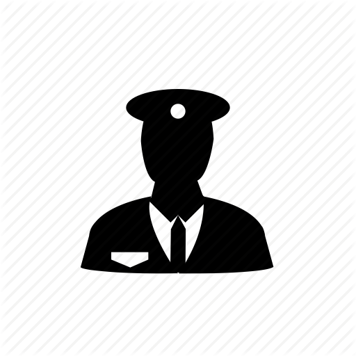 Security Guard Icon Security Guard Icon
