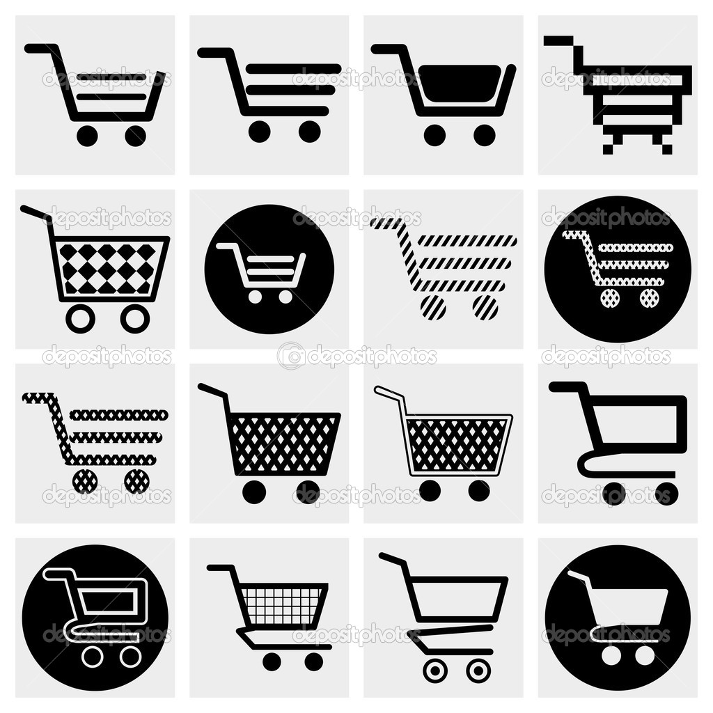 Shopping Cart Icon Vector