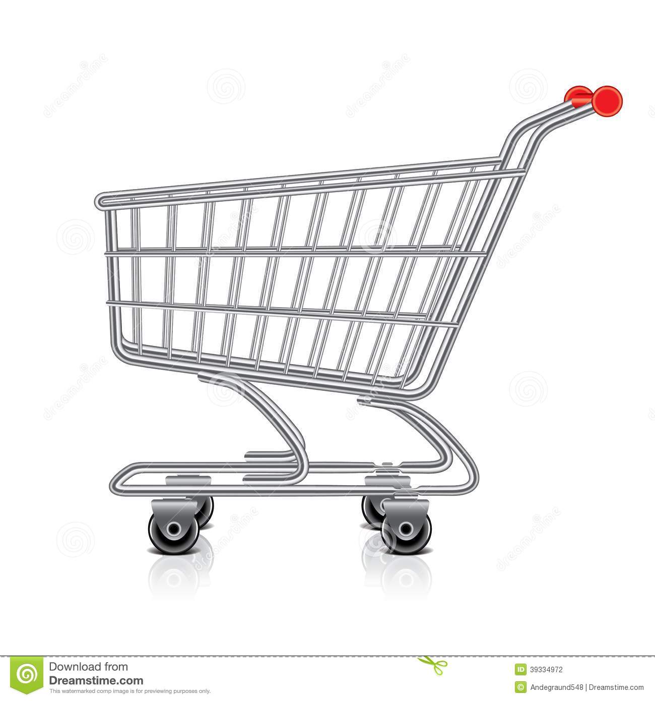 Shopping Cart Illustration Shopping Cart Illustration