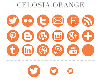 Simple Social Media Icons