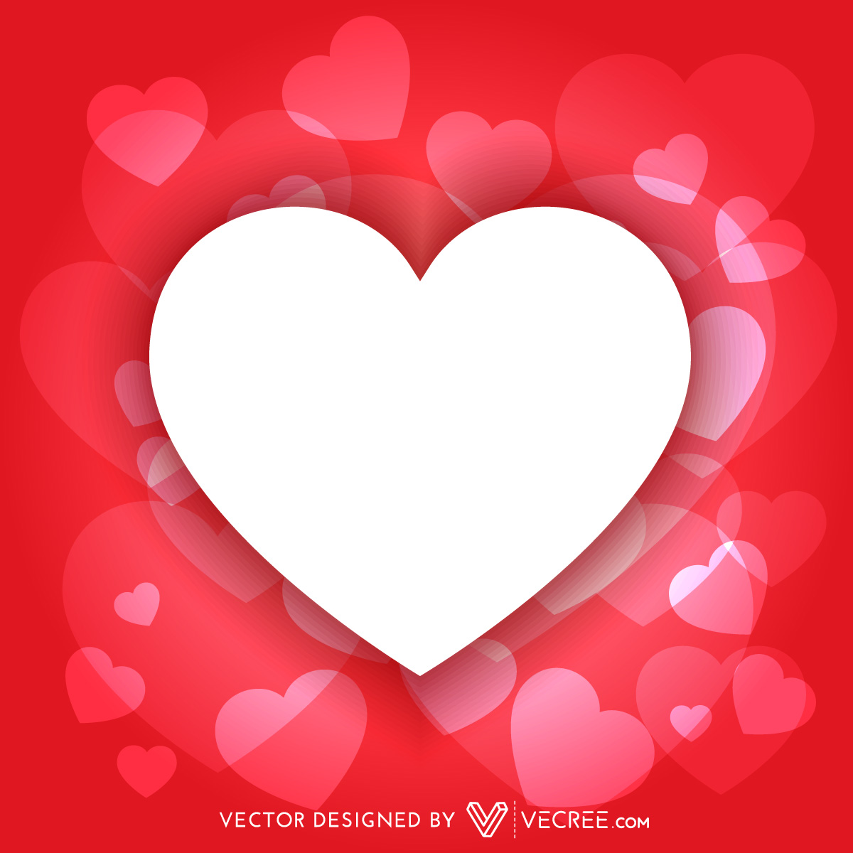Simple Valentine Day Heart Templates