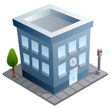 Small Business Building Icon Small Business Building Icon