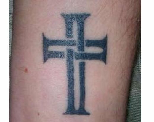 Small Celtic Cross Tattoos