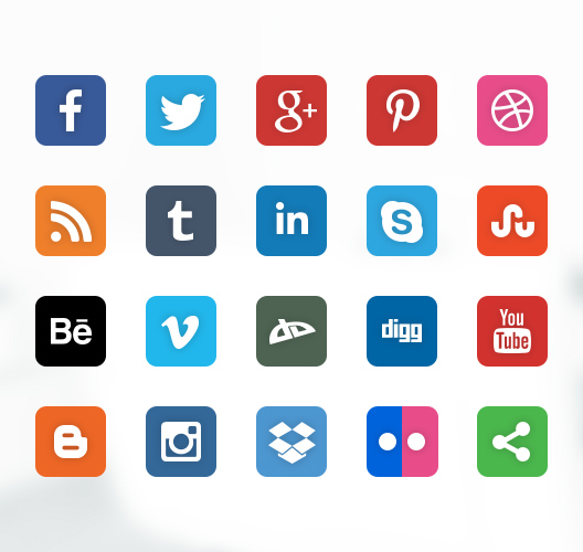 Social Media Icons Free