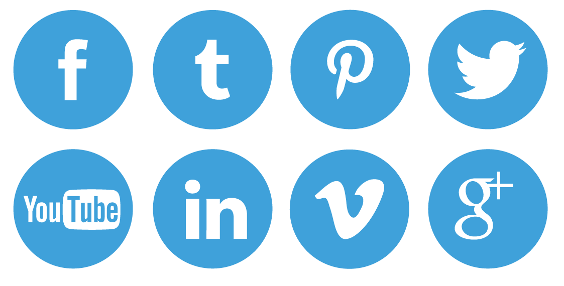 13 Free Social Icon Buttons Images