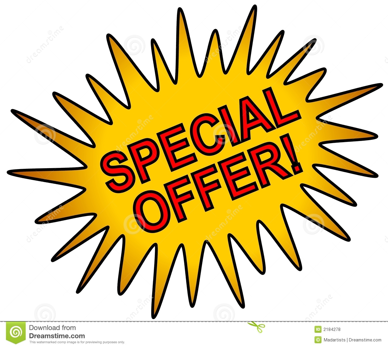 special offer clipart