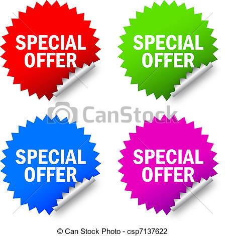 Special Offer Clip Art