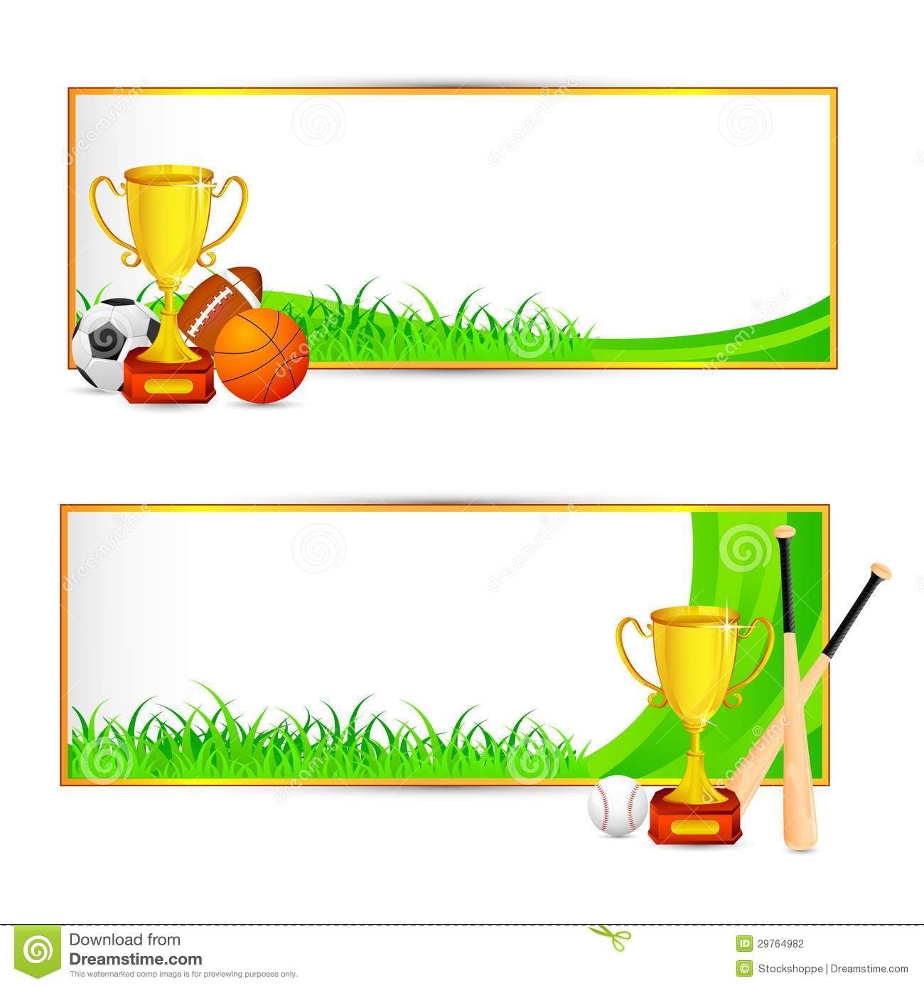 Sports Equipment Banner