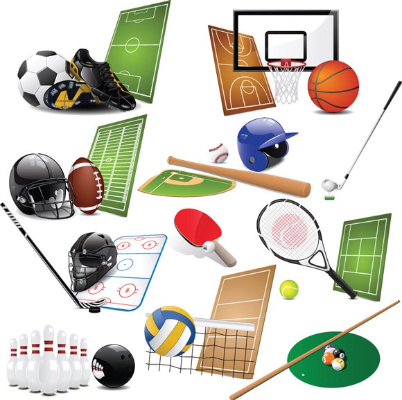 Sports Equipment Clip Art Free