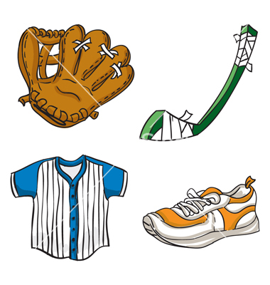 Sports Equipment Clip Art