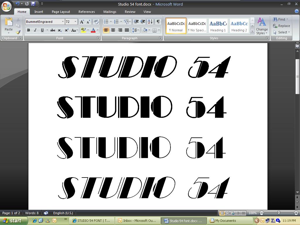 Studio 54 Logo