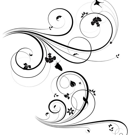 Swirl Pattern Vector Free